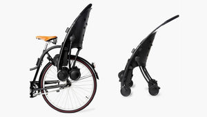 Siège de vélo transformable en poussette de Pahoj
